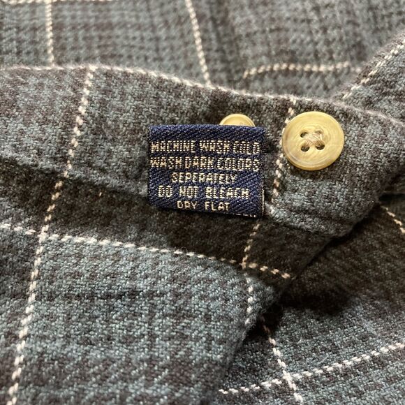 BRITCHES Great Outdoors Heavy Flannel Shirt (Men’s Size M) • Vintage • EUC - Picture 5 of 7